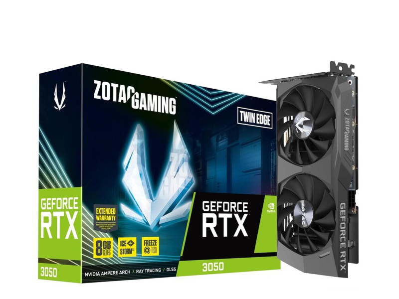 Zotac GeForce RTX 3050 Gaming Twin Edge 8GB GDDR6
